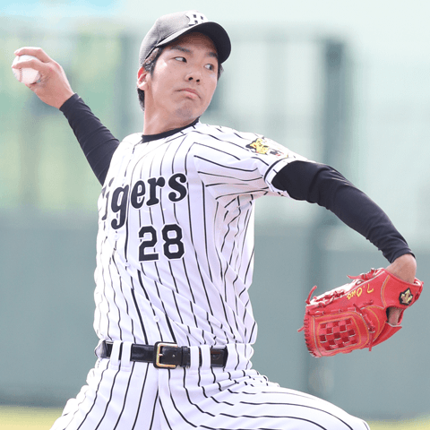 小野泰己(阪神)火の球ストレートが凄い！年俸や成績や彼女についても気になる！